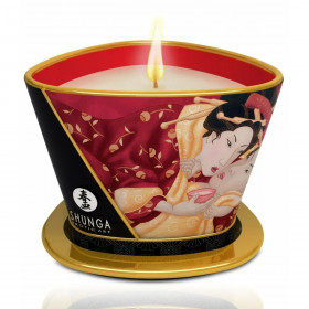 Massaažiküünal maasikas Shunga (170 ml)