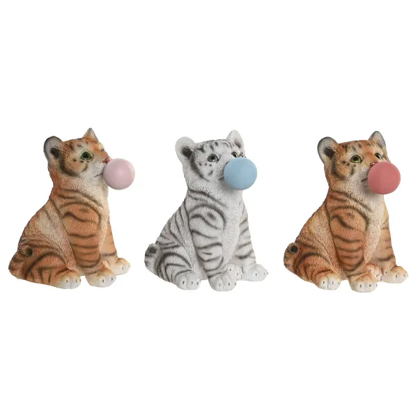 Декоративная фигура DKD Home Decor 13,5 x 11 x 15 cm Смола кот (3 штук)