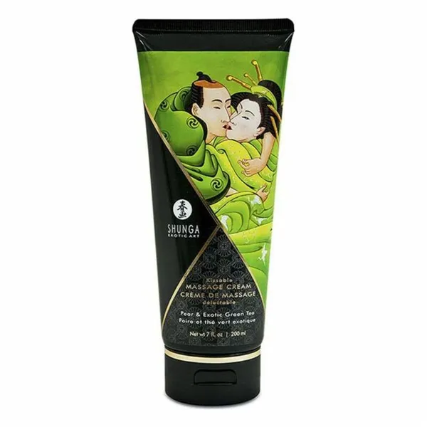 Massage Cream Shunga 200 ml Green Tea Pear