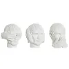 Декоративная фигура DKD Home Decor Белый Шинный полировщик 14 x 11 x 14 cm (3 штук)