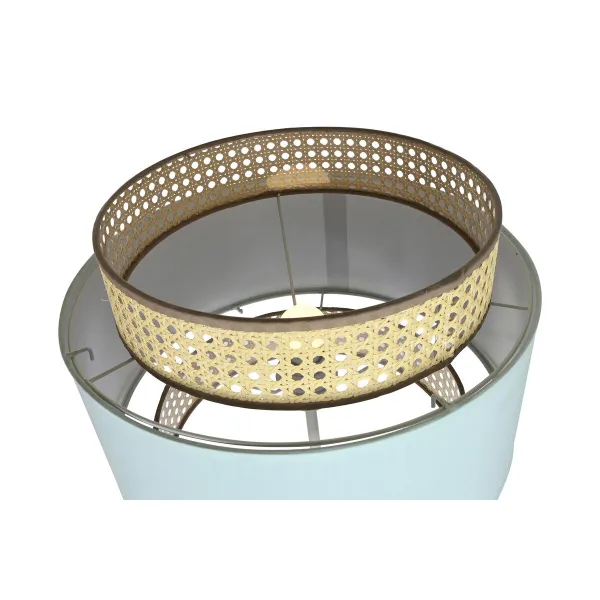 Lubinis šviestuvas DKD Home Decor 38 x 38 x 154 cm Rožinė Metalinis Žalia 220 V 50 W (2 vnt.)