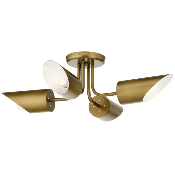 Pakabinamas apšvietimas DKD Home Decor Auksinis Metalinis 50 W 70 x 70 x 20 cm