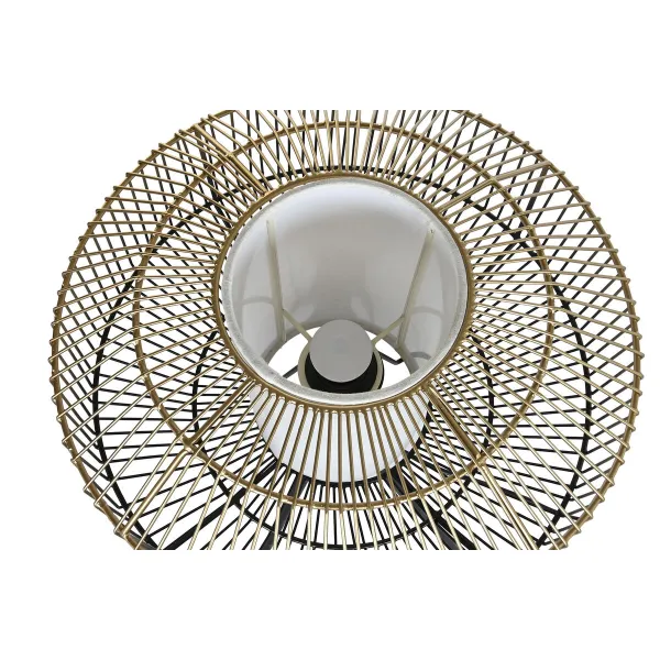 Grīdas lampa DKD Home Decor Melns Bronza Dzelzs 50 W 220 V 39 x 39 x 103 cm