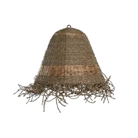 Lempos gaubtas DKD Home Decor 56 x 56 x 52 cm Natūralus Jūros dumbliai Boho