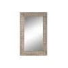 Sienas spogulis DKD Home Decor Brūns Dabisks Indietis 76,5 x 3 x 122 cm