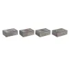 Шкатулка DKD Home Decor Разноцветный Камень 15 x 10 x 5 cm (4 штук)
