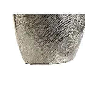 Vaza DKD Home Decor Auksinis Sidabras Aliuminis Šiuolaikiškas 22 x 13 x 40,5 cm (2 vnt.)