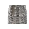 Maljakko DKD Home Decor 24 x 24 x 67 cm Vanhahtava viimeistely Hopeinen Kullattu Alumiini Moderni (2 osaa)