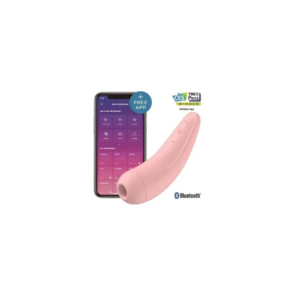 Dual Stimulation Vibe Satisfyer Curvy 2 + Pink