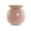 Vāze DKD Home Decor Zaļš Bronza Korāļi Dzelzs Lakots 18 x 18 x 31 cm (2 gb.)