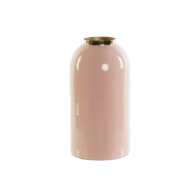 Кувшин DKD Home Decor Зеленый Позолоченный Коралл Железо лаковый 13 x 13 x 25 cm (2 штук)