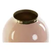 Vāze DKD Home Decor Zaļš Bronza Korāļi Dzelzs Lakots 13 x 13 x 25 cm (2 gb.)