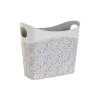 Žurnalų laikiklis DKD Home Decor Mėlyna Balta Pilka Šviesiai rožinis Poliuretanas PVC 39 x 21 x 34 cm (2 vnt.)