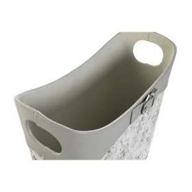 Полка для журналов DKD Home Decor Белый Серый Лиловый Светло Pозовый Полиуретан 39 x 21 x 34 cm (2 штук)