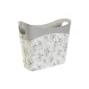 Magazine rack DKD Home Decor White Grey Lilac Light Pink Polyurethane 39 x 21 x 34 cm (2 Units)