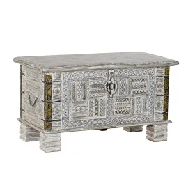 Сундук DKD Home Decor Металл Древесина манго 80 x 40 x 45 cm