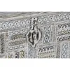 Dėžė DKD Home Decor Metalinis Mango mediena 80 x 40 x 45 cm