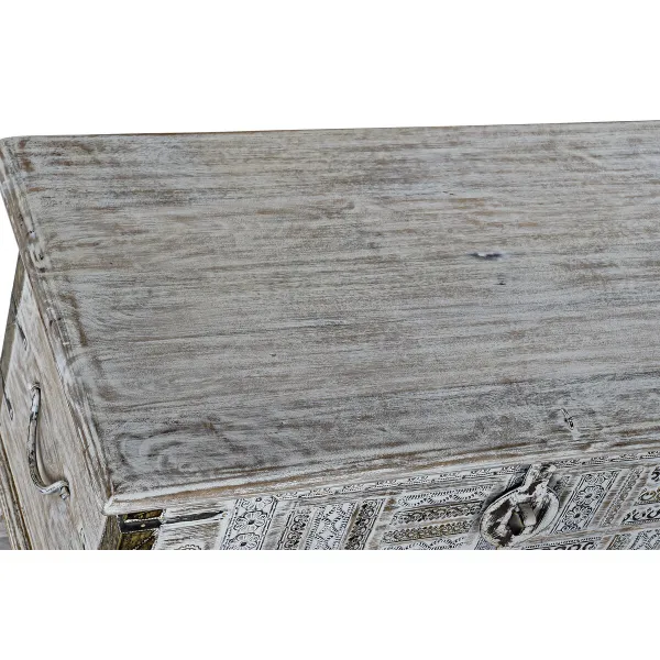 Сундук DKD Home Decor Металл Древесина манго 80 x 40 x 45 cm
