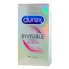 Invisible Extra Lubricated Condoms Durex Invisible (12 uds)