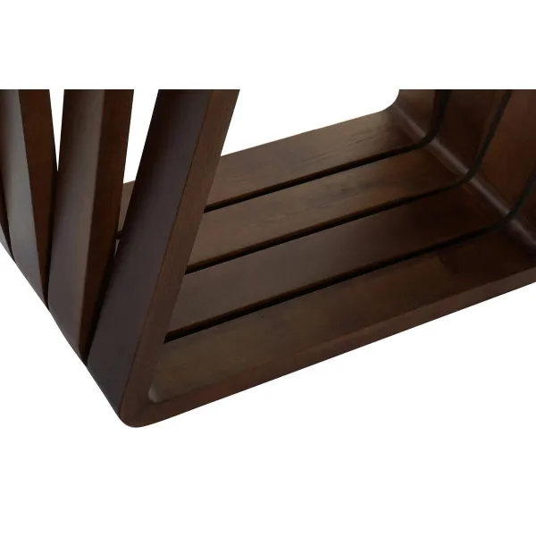 Мебель для прихожей DKD Home Decor Коричневый Прозрачный 145 x 45 x 75 cm