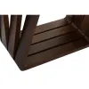 Hallipöytä DKD Home Decor Ruskea Läpinäkyvä 145 x 45 x 75 cm