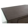 Sivupöytä DKD Home Decor Ruskea Läpinäkyvä Kristalli Pähkinäpuu Puu MDF 160 x 45 x 80 cm