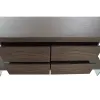 Sideboard DKD Home Decor Brown Transparent Crystal Walnut MDF Wood 160 x 45 x 80 cm