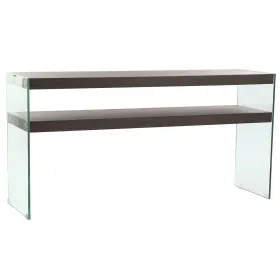 Hallipöytä DKD Home Decor Ruskea Läpinäkyvä 160 x 45 x 80 cm