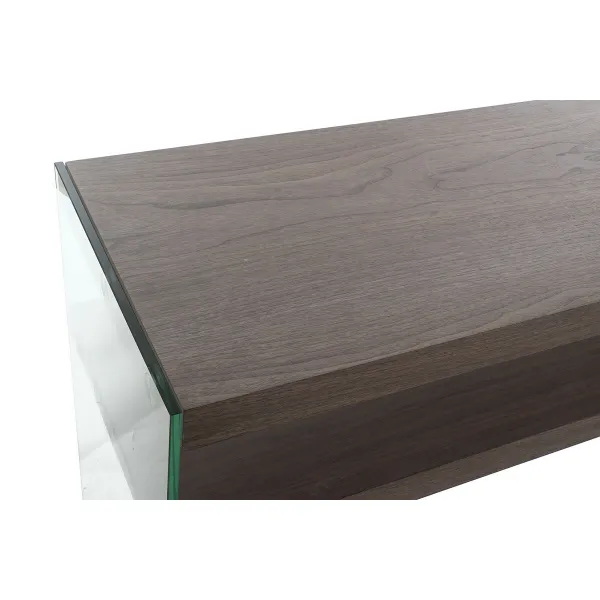Мебель для прихожей DKD Home Decor Коричневый Прозрачный 160 x 45 x 80 cm