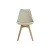 Tuoli DKD Home Decor Beige Luonnollinen Vaahto polypropeeni pyökki Polyuretaani 48 x 54 x 82 cm 48 x 55 x 83 cm