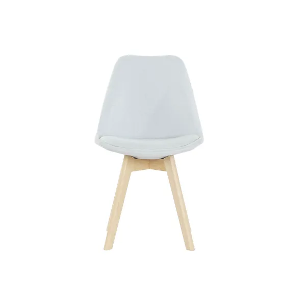 Kėdė DKD Home Decor Mėlyna Rusvai gelsva Poliesteris Porolonas buko mediena 48 x 56 x 83 cm