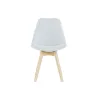 Стуль DKD Home Decor Синий Бежевый полиэстер Поролон древесина бука 48 x 56 x 83 cm