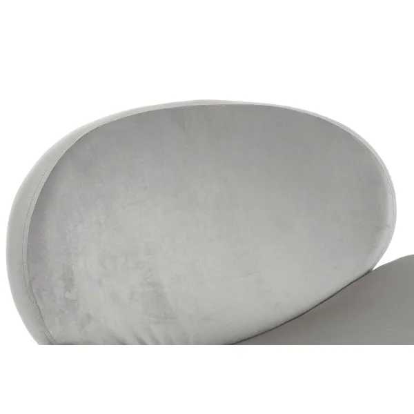 Стуль DKD Home Decor Позолоченный Светло-серый 62 x 58 x 73 cm
