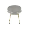 Стуль DKD Home Decor Позолоченный Светло-серый 62 x 58 x 73 cm