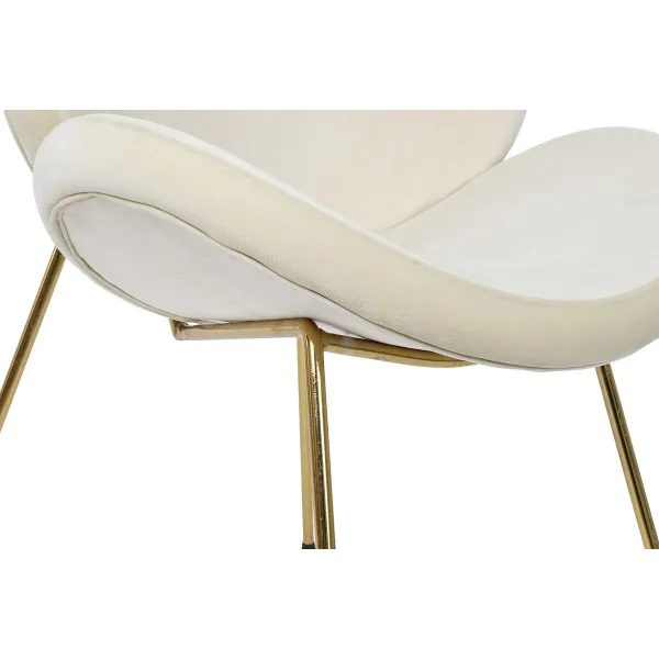 Стуль DKD Home Decor Золото Бежевый Позолоченный 63 x 57 x 73 cm