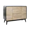 Sivupöytä DKD Home Decor Musta Puu 120 x 40 x 90 cm