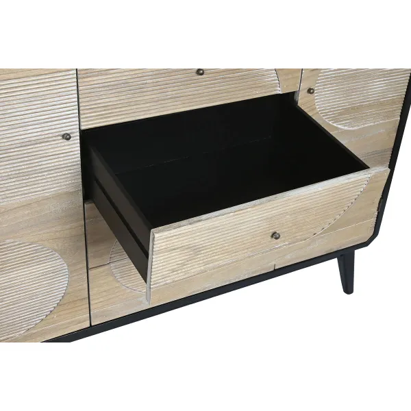 Sivupöytä DKD Home Decor Musta Puu 120 x 40 x 90 cm