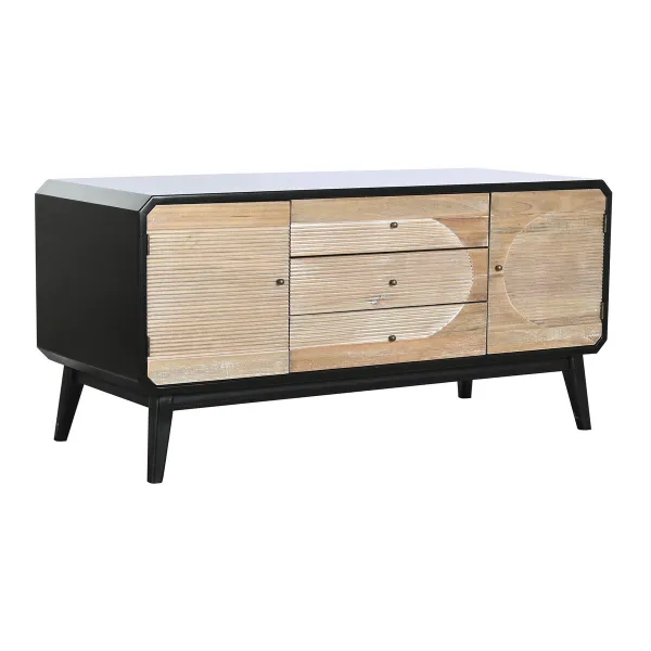 ТВ шкаф DKD Home Decor 120 x 50 x 58 cm Чёрный Деревянный