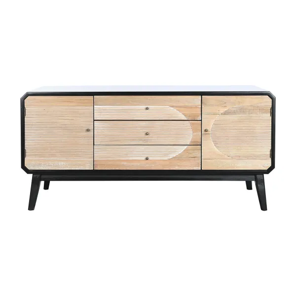 TV furniture DKD Home Decor 120 x 50 x 58 cm Black Wood
