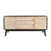 TV furniture DKD Home Decor 120 x 50 x 58 cm Black Wood