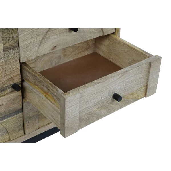 Esittelyteline DKD Home Decor Kristalli Mangopuu 90 x 40 x 190 cm