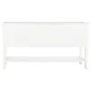 Sivupöytä DKD Home Decor Valkoinen Kuusi Puu MDF 160 x 40 x 86 cm