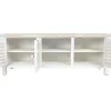 TV-kalusteet DKD Home Decor Kuusi Valkoinen Puu MDF 120 x 40 x 45 cm