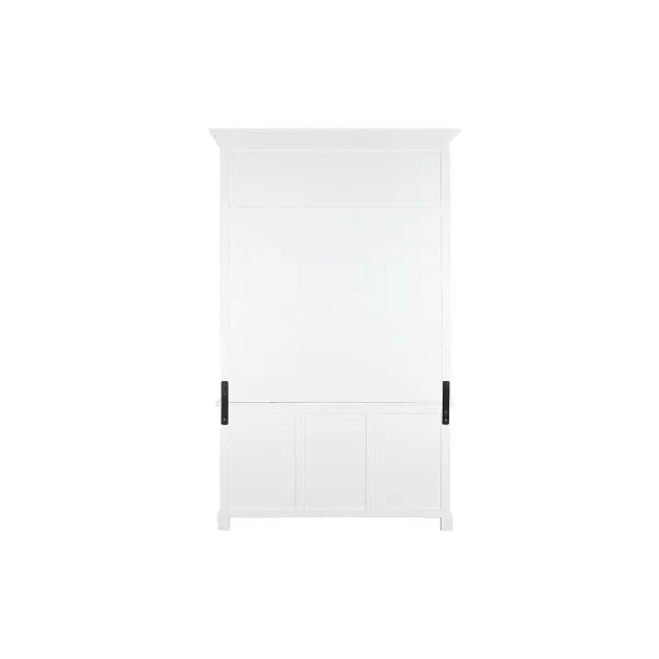 Plaukti DKD Home Decor Balts Koks MDF 137 x 38 x 234 cm