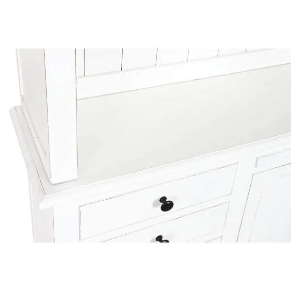 Plaukti DKD Home Decor Balts Koks MDF 137 x 38 x 234 cm