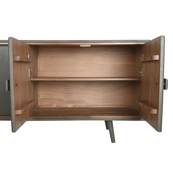 Indauja DKD Home Decor Tamsiai pilka Medžio 177 x 38 x 75 cm