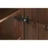 Шкаф DKD Home Decor 70 x 38 x 140 cm Позолоченный Деревянный Темно-серый