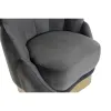 Fotelis DKD Home Decor 86 x 80 x 85 cm Pilka Metalinis Balta Tamsiai pilka