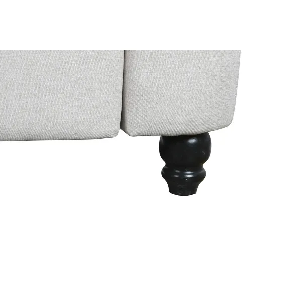 Sofa DKD Home Decor Balta Ruda Kreminė Medžio 209 x 84 x 76 cm