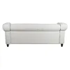 Диван DKD Home Decor Белый Коричневый Кремовый Деревянный 209 x 84 x 76 cm